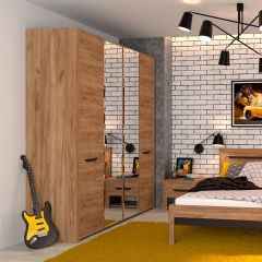 АФИНА А11а Шкаф для одежды (крафт) в Можге - mozhga.mebel24.online | фото 2