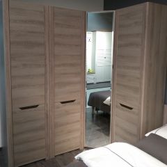 АФИНА А15 Шкаф для одежды Ясень Таормина в Можге - mozhga.mebel24.online | фото 3
