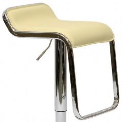 Барный стул Barneo N-41 Lem кремовый в Можге - mozhga.mebel24.online | фото 2