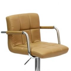 Барный стул Barneo N-69 Kruger Arm Светло-коричневый в Можге - mozhga.mebel24.online | фото 2