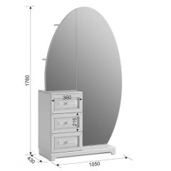 БЕЛЛА Шкаф комбинированный в Можге - mozhga.mebel24.online | фото 3