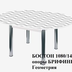 БОСТОН Стол круглый раздвижной 1080/1420 опоры Брифинг в Можге - mozhga.mebel24.online | фото