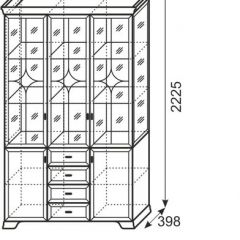 Буфет Венеция 30+33 бодега в Можге - mozhga.mebel24.online | фото 2