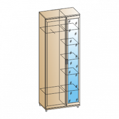 Детская Мелисса композиция 9 (Гикори Джексон светлый) в Можге - mozhga.mebel24.online | фото 2