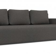 Диван Алиса 4 Bahama STEEL - Teos Dark Brown в Можге - mozhga.mebel24.online | фото