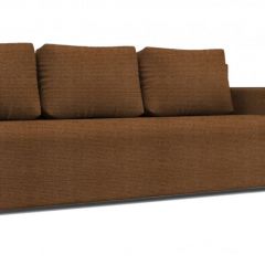 Диван Алиса 4 Shaggy BROWN - Teos Dark Brown в Можге - mozhga.mebel24.online | фото