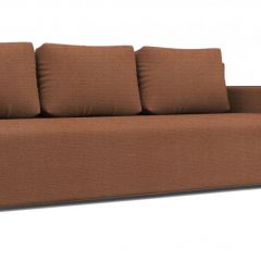 Диван Алиса 4 Shaggy HONEY - Teos Dark Brown в Можге - mozhga.mebel24.online | фото