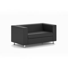 Диван двухместный Алекто Consul натуральная кожа в Можге - mozhga.mebel24.online | фото 2