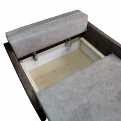 Диван Канзас 1.20 птички на голубом (Канасик) в Можге - mozhga.mebel24.online | фото 3