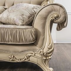 Диван Мона Лиза 3-х местный (крем) с раскладным механизмом в Можге - mozhga.mebel24.online | фото 2