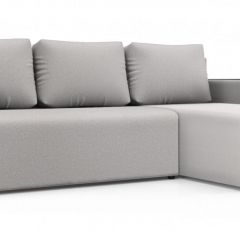 Диван угловой Алиса 3 Bahama WHITE - Teos Dark Brown в Можге - mozhga.mebel24.online | фото