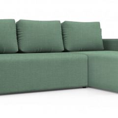 Диван угловой Алиса 3 Vital ALOE - Teos Dark Brown в Можге - mozhga.mebel24.online | фото