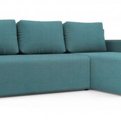 Диван угловой Алиса 3 Vital BLUE - Teos Black в Можге - mozhga.mebel24.online | фото