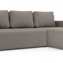 Диван угловой Алиса 3 Vital IVORY - Teos Dark Brown в Можге - mozhga.mebel24.online | фото