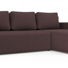 Диван угловой Алиса 3 Vital JAVA - Teos Black в Можге - mozhga.mebel24.online | фото