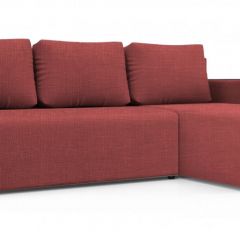 Диван угловой Алиса 3 Vital PEACH - Teos Black в Можге - mozhga.mebel24.online | фото