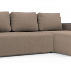 Диван угловой Алиса 3 Vital SAND - Teos Dark Brown в Можге - mozhga.mebel24.online | фото