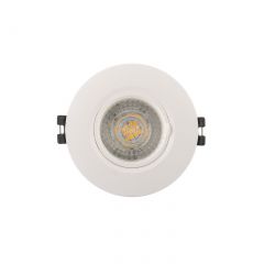 DK3028-WH Встраиваемый светильник, IP 20, 10 Вт, GU5.3, LED, белый, пластик в Можге - mozhga.mebel24.online | фото