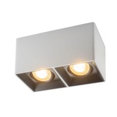 DK3035-WB Светильник накладной IP 20, 10 Вт, GU5.3, LED, белый/черный, пластик в Можге - mozhga.mebel24.online | фото