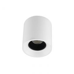 DK3090-WH+BK Светильник накладной IP 20, 10 Вт, GU5.3, LED, белый/черный, пластик в Можге - mozhga.mebel24.online | фото