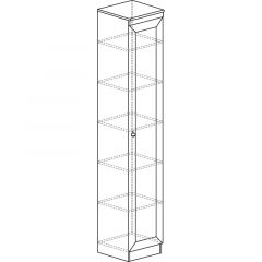 Гостиная Инна 3 Денвер светлый в Можге - mozhga.mebel24.online | фото 3