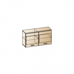 Гостиная Камелия Композиция 5 (Гикори Джексон темный) в Можге - mozhga.mebel24.online | фото 7