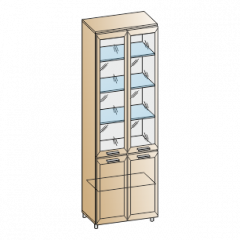 Гостиная Мелисса Композиция 3 (Снежный Ясень) в Можге - mozhga.mebel24.online | фото 2