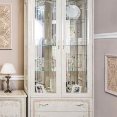 Гостиная модульная Патрисия (крем корень глянец) в Можге - mozhga.mebel24.online | фото 3