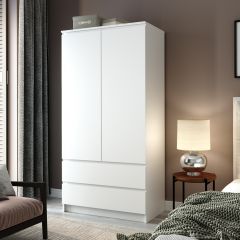 МОРИ Гостиная модульная (белый) в Можге - mozhga.mebel24.online | фото 4