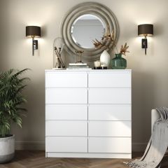 МОРИ Гостиная модульная (белый) в Можге - mozhga.mebel24.online | фото 6