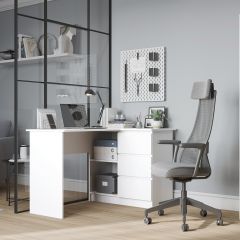 МОРИ Гостиная модульная (белый) в Можге - mozhga.mebel24.online | фото 12