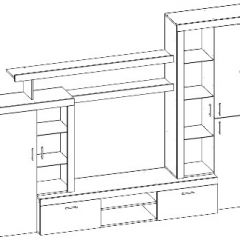 ОРЛАНДО Гостиная набор №3 в Можге - mozhga.mebel24.online | фото 4