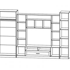 ПРАГА Гостиная (модульная) в Можге - mozhga.mebel24.online | фото 2