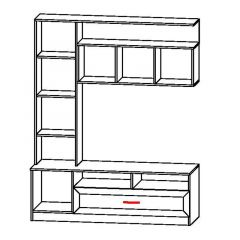 ПРАГА Гостиная (модульная) в Можге - mozhga.mebel24.online | фото 7