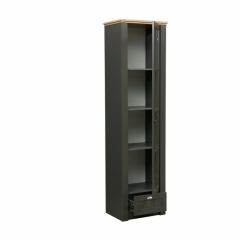 Гостиная Прованс (модульная) Диамант серый в Можге - mozhga.mebel24.online | фото 6