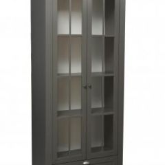 Гостиная Прованс (модульная) Диамант серый в Можге - mozhga.mebel24.online | фото 3