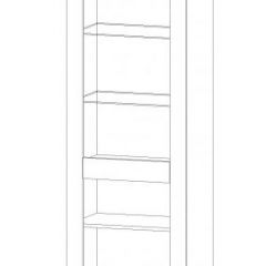 РЕГИНА Гостиная (модульный) Дуб самдал в Можге - mozhga.mebel24.online | фото 5