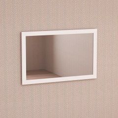 Кэт-4 Зеркало (ЛДСП Бодега белая) в Можге - mozhga.mebel24.online | фото