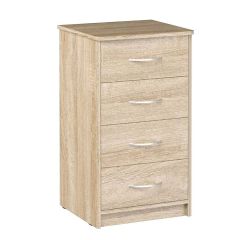 Комод 480 с 4-ящиками (Дуб сонома светлый) в Можге - mozhga.mebel24.online | фото