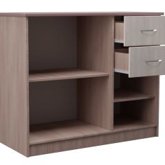 Комод АЛЛА (Ясень шимо светлый/темный) Эко в Можге - mozhga.mebel24.online | фото 2