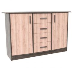 Комод К-2.1 (Ясень анкор/Дуб сакраменто) в Можге - mozhga.mebel24.online | фото