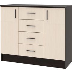 СОФИЯ Комод К1000 2Д (венге/дуб белфорт) в Можге - mozhga.mebel24.online | фото