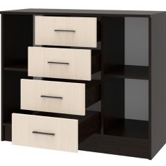 СОФИЯ Комод К1000 2Д (венге/дуб белфорт) в Можге - mozhga.mebel24.online | фото 2