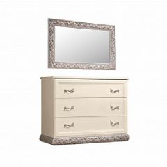 Комод Тиффани штрих-лак/серебро (ТФКМ-1) в Можге - mozhga.mebel24.online | фото