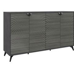 Комодино ПМ-390.03 Комод (ЛДСП Матера/МДФ Санторини темный) в Можге - mozhga.mebel24.online | фото 2