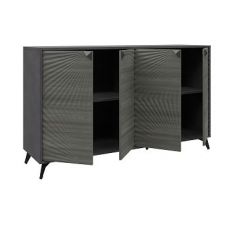 Комодино ПМ-390.03 Комод (ЛДСП Матера/МДФ Санторини темный) в Можге - mozhga.mebel24.online | фото 3