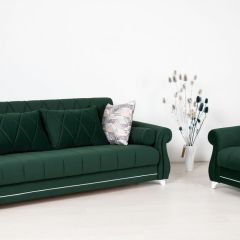 Комплект Роуз ТД 411 диван-кровать + кресло + комплект подушек в Можге - mozhga.mebel24.online | фото