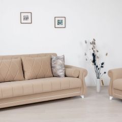 Комплект Роуз ТД 412 диван-кровать + кресло + комплект подушек в Можге - mozhga.mebel24.online | фото