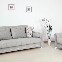 Комплект Роуз ТД 414 диван-кровать + кресло + комплект подушек в Можге - mozhga.mebel24.online | фото 1