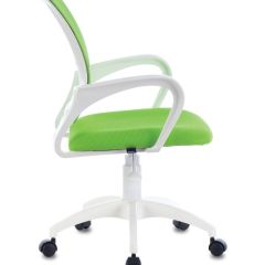 Кресло BRABIX "Fly MG-396W", пластик белый, сетка, салатовое, 532403 в Можге - mozhga.mebel24.online | фото 2